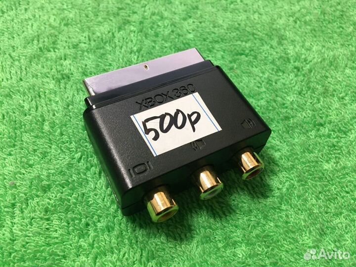 Переходник xbox360 scart Audio (R), Audio (L/mono)