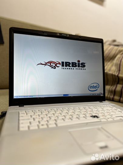 Старичок ноутбук irbis m740tu/m760tu