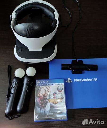 Шлем PS VR (CUH-ZVR2) и Камера