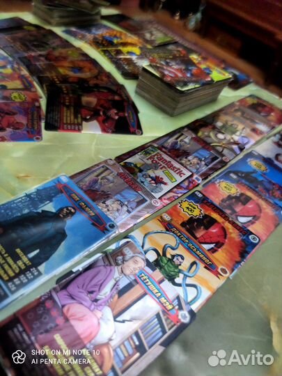 Карточки человек паук