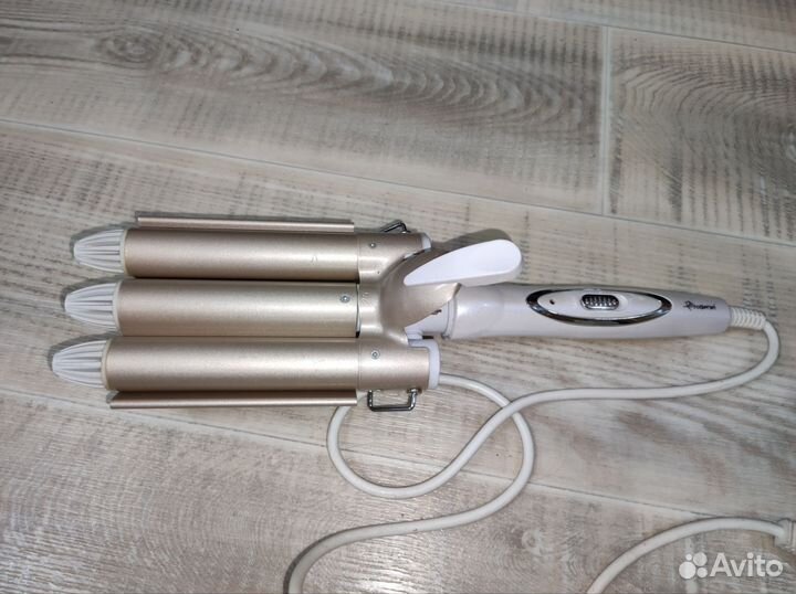 Плойка тройная для волос