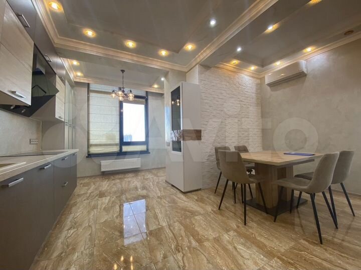 3-к. квартира, 105,5 м², 9/16 эт.