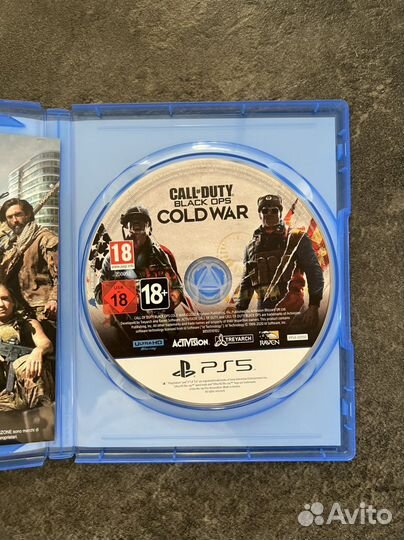 Игра для приставки PS5 Call of Duty Cold War
