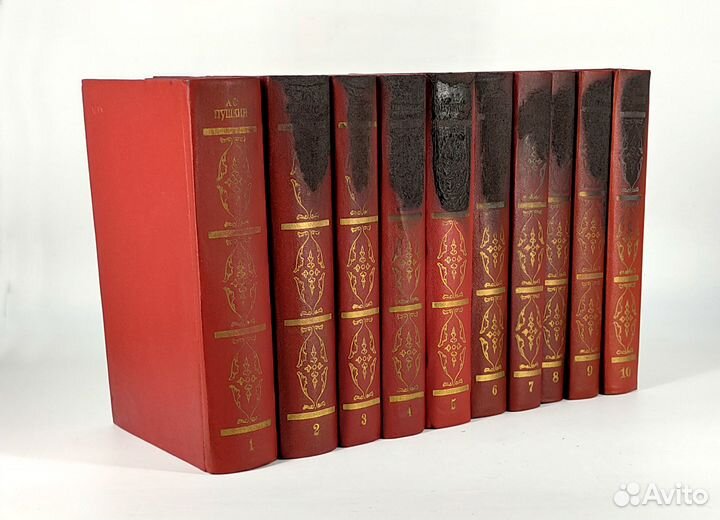 Пушкин. Собрание сочинений. Комплект из 10 книг