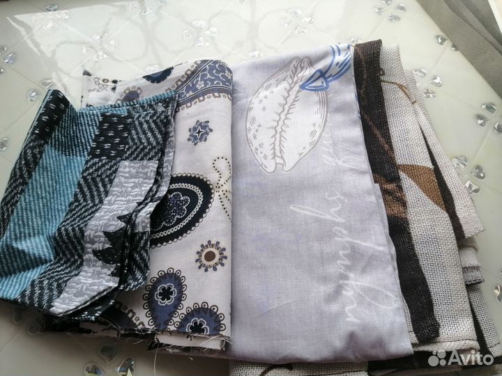 Обрезки ткани для детского творчества