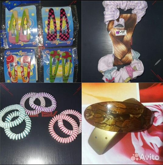 Заколки и резинки для волос