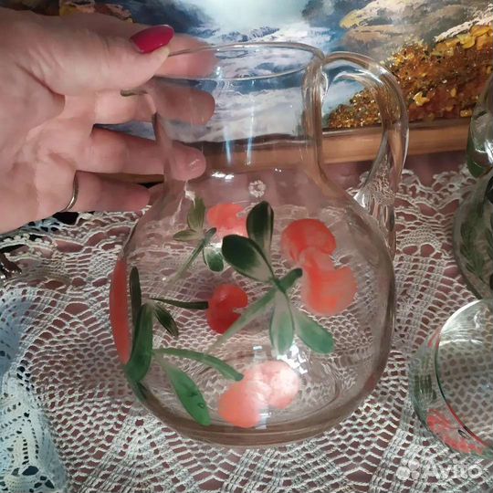 Кувшин стекло СССР