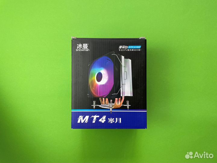 Кулер Башенный snowman M-T4 180W 2011 сокет