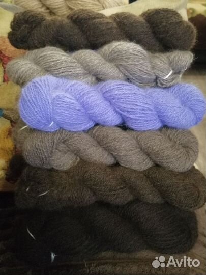 Пряжа из собачьей шерсти