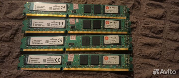 Оперативная память ddr3 4 gb 1333 kingston