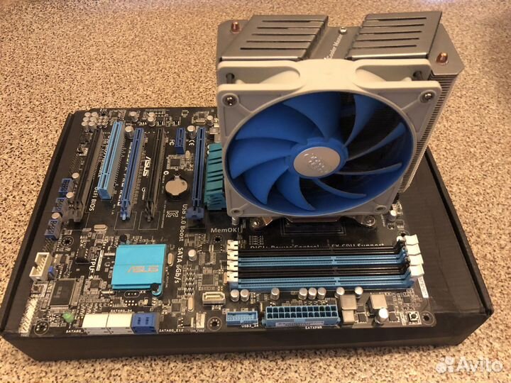 Материнская плата с процессором AMD FX 8350