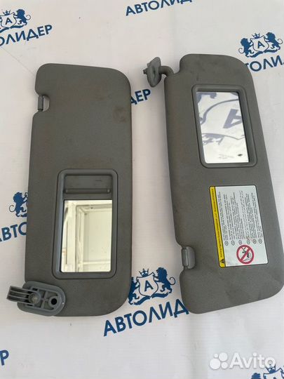 Козырек солнцезащитный Hyundai Solaris хэтчбек