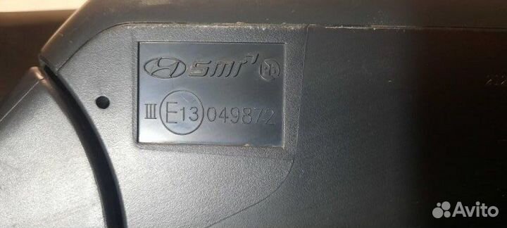 Боковое зеркало заднего вида правое Hyundai
