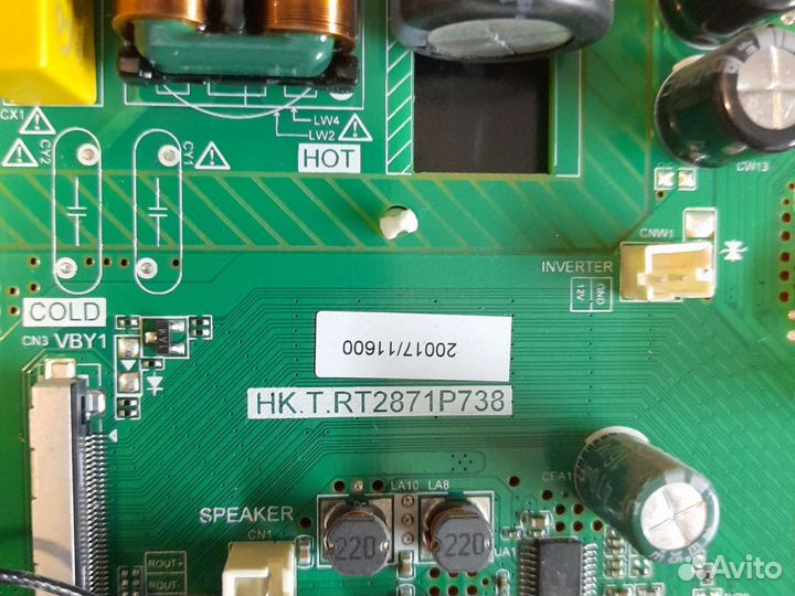 Телевизор leff 43U510S на запчасти