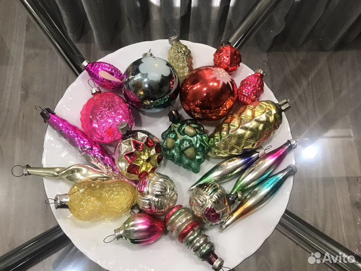 Елочные игрушки СССР