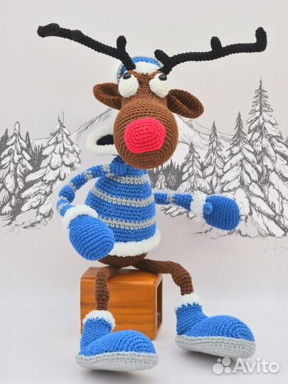 Вязаная игрушка крючком 