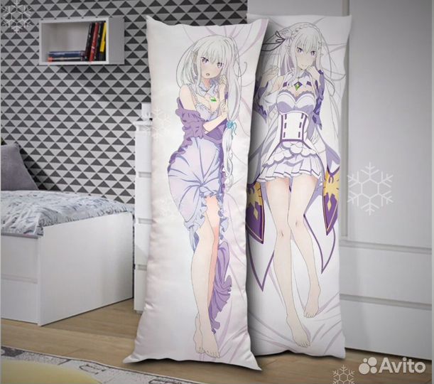 Дакимакура аниме (оч. яркая)