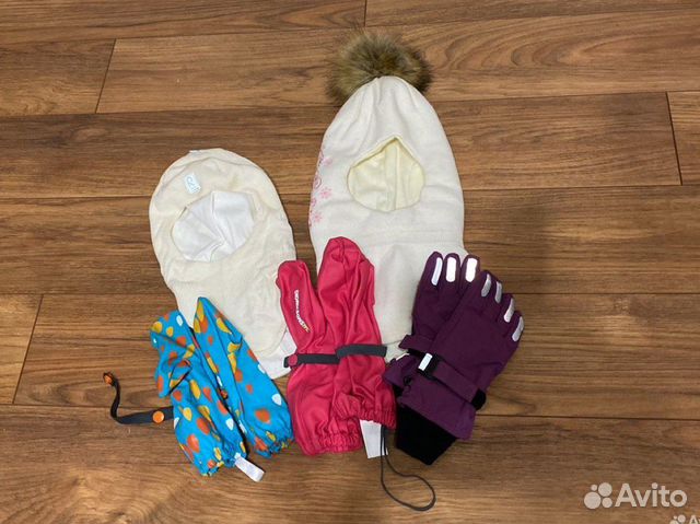 Перчатки и шапки детские