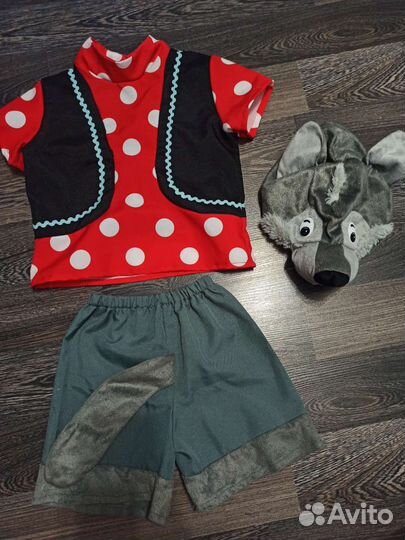 Новогодний костюм для мальчика волк