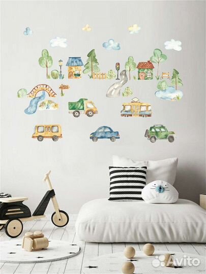 Интерьерные наклейки для детской