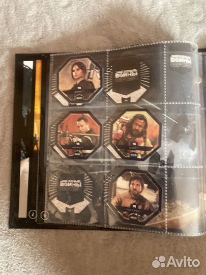 Неполная коллекция карточек 