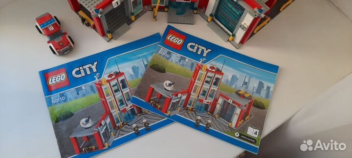 Набор Lego Лего Пожарная станция, код 60110