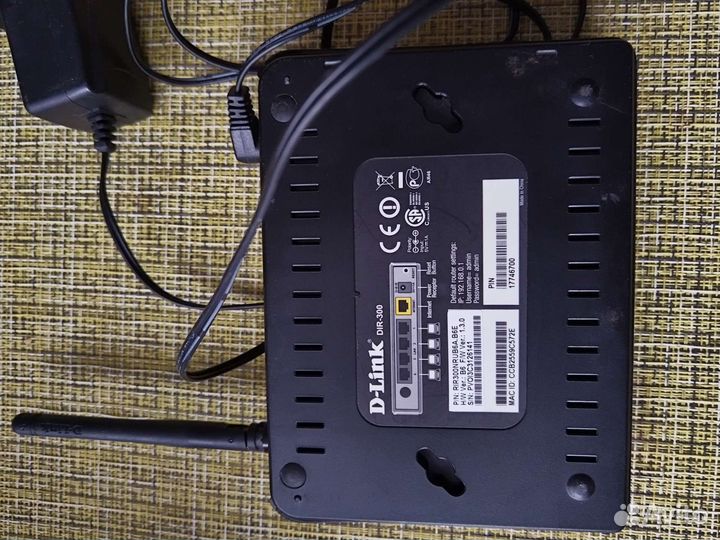 Wifi роутер d link