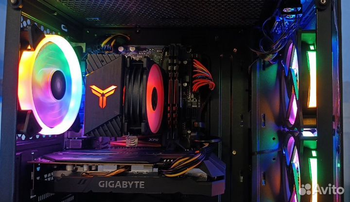 Игровой пк Core i3-10100f\RTX2060 6Gb\756Gb\16 Gb