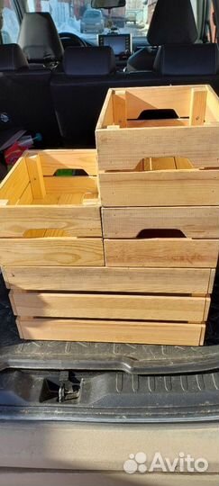 Ящик деревянный IKEA