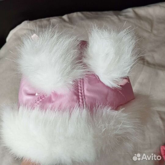 Шапочка для девочки зимняя новая