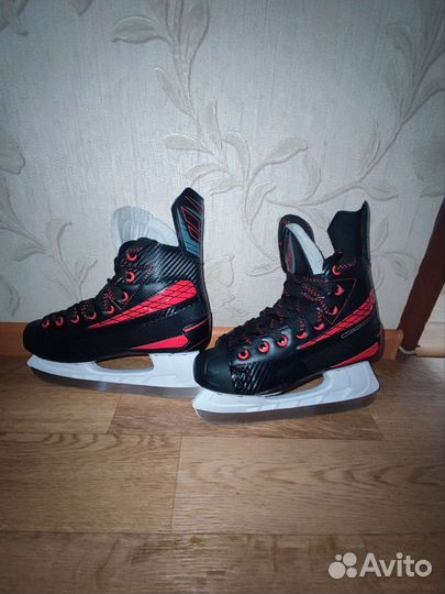 Коньки хоккейные tech team gravity 39 размер
