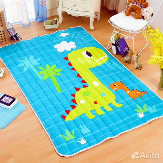 Термоковрик-покрывало Динозавры 215х140х3 см