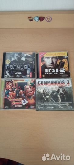 Компьютерные игры диски для пк