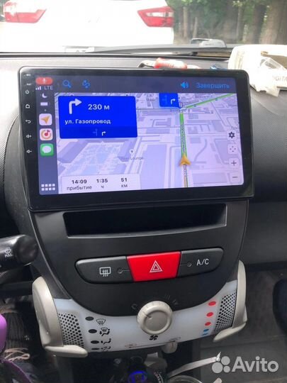 Магнитола Android / Citroen C1 / Toyota Aygo 05-14