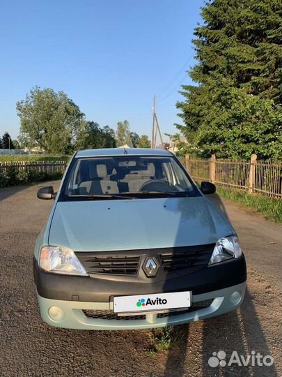 Renault Logan 1.4 МТ, 2007, 158 195 км