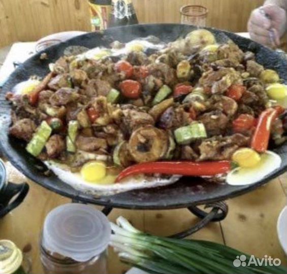 Садж узбекский чугунный 45 см