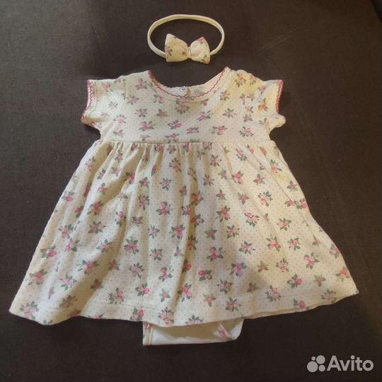 Платье боди для девочки