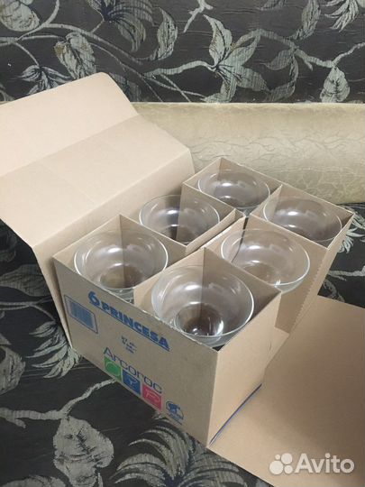 Коробка бокалов «Мартинка»