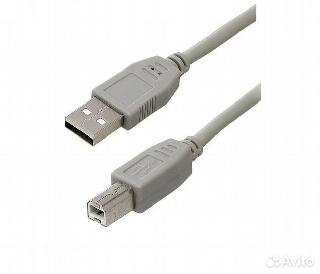 Кабель USB A - Usb B. 1.8 и 3 метра, нoвый