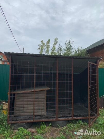 Вольер для большой собаки