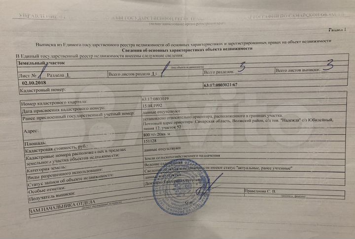 Участок 8 сот. (СНТ, ДНП)