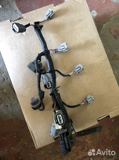 Проводка форсунок катушек renault h4m