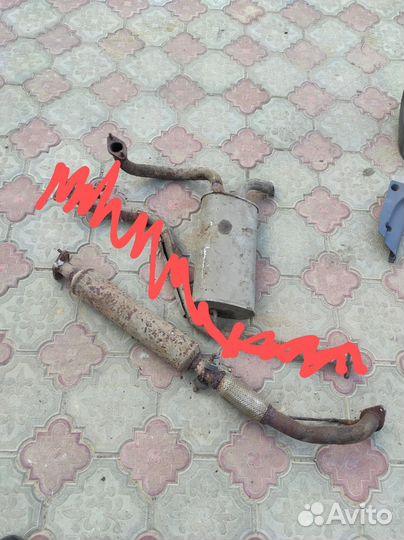 Глушитель Чери Кимо