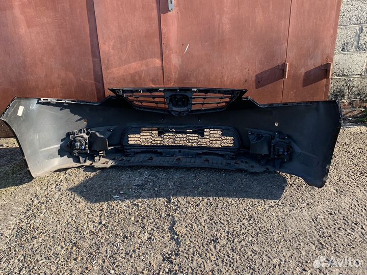 Бампер передний honda accord 8 cu2