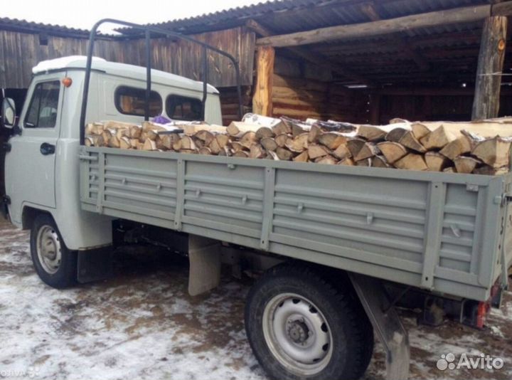 Дрова дубовые колотые