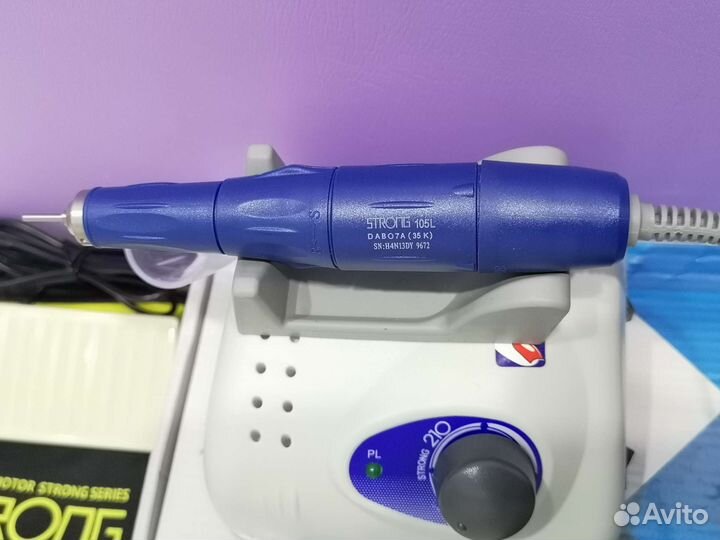 Аппарат для маникюра Strong 210 корея