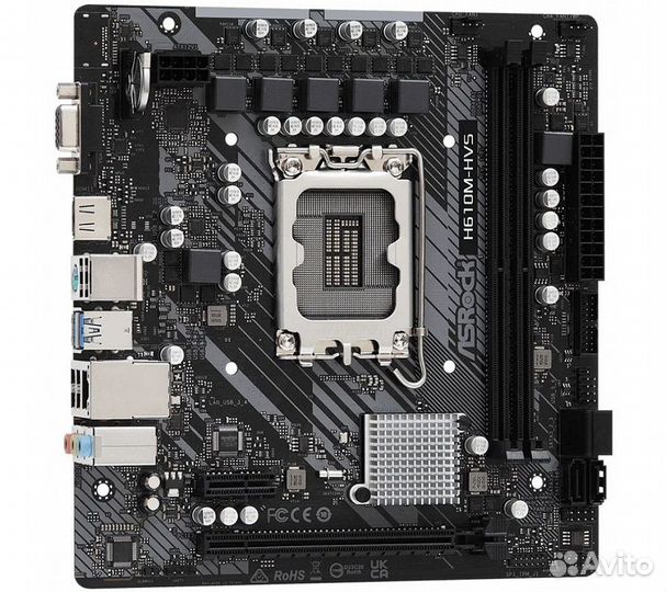 Материнская плата Asrock H610M-HVS D4