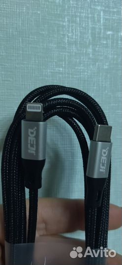 Кабель Deji lightning-typeC