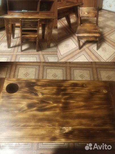 Детский столик и стульчик