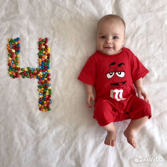 Реквизит и боди для фотосессии с 3 месяцев